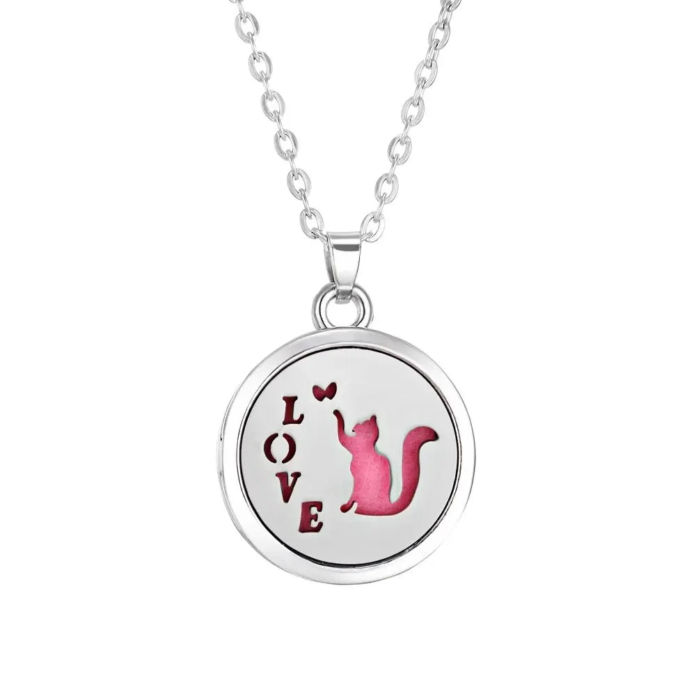 Collar aromaterapia diseño Gato Love