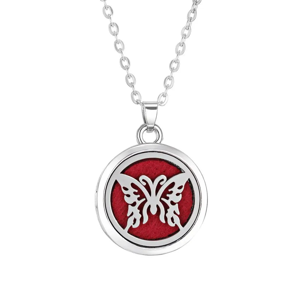 Collar aromaterapia diseño Mariposa